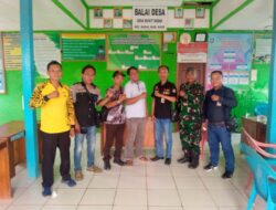 Menjaga Hubungan Baik Dengan Awak Media Bersama Kades Sumber Harapan Bersilaturahmi Ke Kades Bukit lndah