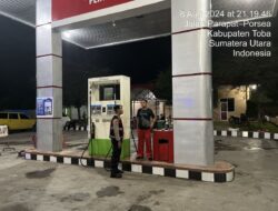 Patroli Perintis Presisi Polres Toba Di Malam Hari Ciptakan Situasi Tetap Kondusif