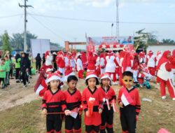 Detik Detik Menyambut Hut Kemerdekaan Republik Indonesia Ke- 79 Tahun Ribuan Orang Tua Murid Hadir Di Acara GEBYAR Jalan Santai