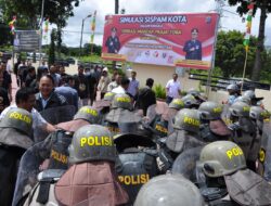 Gelar Sispamkota, Polres Humbang Hasundutan Dalam Pengendalian Keamanan Pilkada 2024