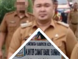 Diduga Camat Babul Rahmah Main Mata Dengan Para Kepala Desa Di Setiap Penarikan Dana Desa