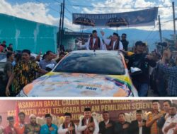 Pasangan SAH Resmi Mendaftar Ke KIP Aceh Tenggara