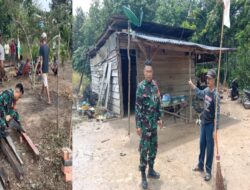 Viral: Masyarakat Karya Bhakti Bangun Rumah Warga .dengan Gotong Royong Akibat Kurangnya Perhatian Pemerintah