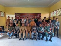 Polsek Rambah Hadiri Rapat Pleno Terbuka Rekapitulasi DPSHP Pemilihan Gubernur dan Bupati Riau 2024.