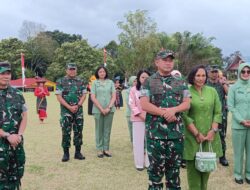 Kapolres Toba Bersama Forkopimda Sambut Kunjungan KASAD