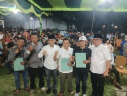 Jelang Pemilukada Sulman – Denny Setiawan Kukuhkan Semua Tim Dan Rangkul Semua Masyarakat