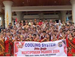 Cooling System Kapolres Rohul Bersama Pengurus Dan Anggota Himni, Dalam Mewujudkan Pilkada Rohul Tahun 2024 Damai Dan Sejuk