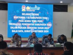 Pjs Bupati Toba Ajak Jurnalis Dorong Partisipasi Masyarakat, Guna Ciptakan Berita Berimbang Jelang Pilkada