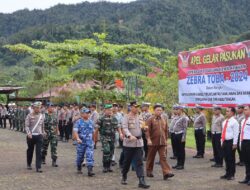 Wujudkan Kamseltibcarlantas ; Polres Tapteng Gelar Apel Operasi Zebra Toba 2024
