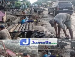 Proyek Drainase Milyaran Di Desa Marjanji Kecamatan Sipispis Diduga Asal Jadi