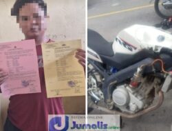 Pelaku Curanmor Di Habinsaran Berhasil Diringkus Polisi Di Kamar Kos Di Balige