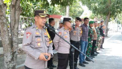 Polres Tulang Bawang Kerahkan 300 Personel Gabungan Amankan Debat Publik Perdana Cabup Dan Cawabup