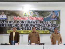 Pemkab Samosir Gelar Konsultasi Publik II Penyusunan Kajian Lingkungan Hidup Strategis RPJMD 2025-2029