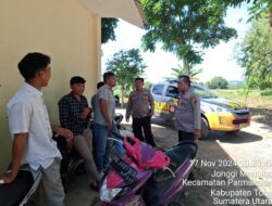 Cooling System Personel Polsek Porsea Untuk Ciptakan Kamtibmas Aman Dan Kondusif