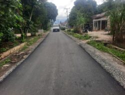 Pembangunan Jalan Penghubung Desa Serbananti Dan Desa Tinokkah Di Kecamatan Sipispis, Kini Berjalan Dengan Mulus