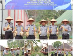 Rutan Tarutung Dukung Program 100 Hari Asta Cita Presiden RI Dan Wakil Presiden RI Serta 13 Program Akselerasi Menteri Imigrasi Dan Pemasyarakatan Dalam Ketahanan Pangan
