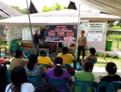 Satreskrim Polres Toba Berikan Himbauan Bahaya Judol Dan Perjudian Konvensional Kepada Masyarakat