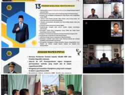 Rutan Kelas II B Tarutung Beserta Jajaran Ikuti Penguatan Kepala Divisi Pemasyarakatan Kanwil Kemenkumham Sumut