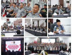 Kepala Rutan Tarutung, Evan Yudha Putra Sembiring Hadiri Kunjungan Kerja Reses Komisi XIII DPR RI Di Kanwil Kemenkumham Sumut