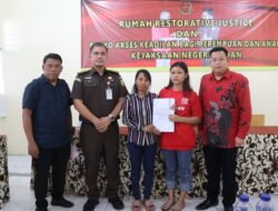 Dr Darmawan Yusuf Dan Kejari Sukses Harmonisasi Sosial Lewat Restorative Justice, Mahasiswi Lanjut Kuliah