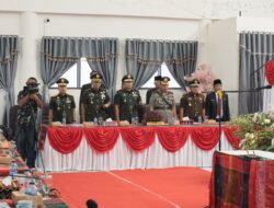 Wakapolres Toba Hadiri Pelantikan Anggota DPRD Kabupaten Toba