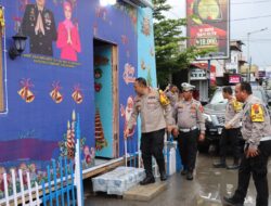 Kapolres Humbahas Cek Kesiapan Pos PAM Operasi LILIN TOBA 2024