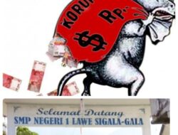 HEBOH…, Tokoh Masyarakat Lawe Sigala – Gala Minta APH Lidik Dana Bos SMP Negeri 1 Lawe Sigala – Gala