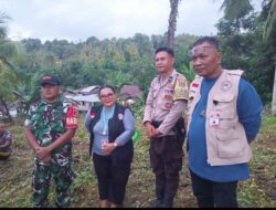 Gebrakan LSM GMPM TNI POLRI SPBU TATELI, Lakukan Bantuan Bagi Masyarakat Mandolang