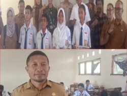 Gelar MBG, Kepsek SMPN 01 Namrole Said Buton Dukung Program Presiden Prabowo