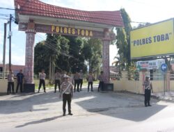 Polres Toba Gelar Alarm Stelling Dan Sispam Mako