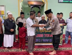 Safari Ramadhan Kapolres Toba Bersama Umat Muslim Di Masjid Al-Ikhlas Sosor Ladang