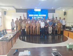 Polres Toba Hadiri High Level Meeting TPID Kabupaten Toba