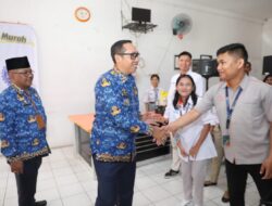 Bupati Tapanuli Utara Meninjau Pelaksanaan Operasi Pasar Pangan Murah Ramadan Dan Idul Fitri 1446