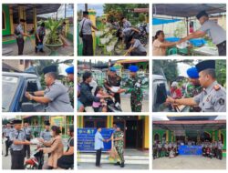 Rutan Tarutung Bersama Sub Den Polisi Militer 1/2-2 Tarutung Laksanakan Bersih – Bersih Rumah Ibadah Dan Bagikan Paket Takjil Gratis