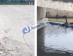 Diduga Demi Untung Besar, Proyek Box Culvert Dikerjakan Asal Jadi