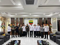 Jalin Sinergitas Kakanwil Ditjenpas Sumut Yudi Suseno, Jajaran Dan Sejumlah Ka.UPT Medan Sekitar Lakukan Anjangsana Ke Kodam I/Bukit Barisan