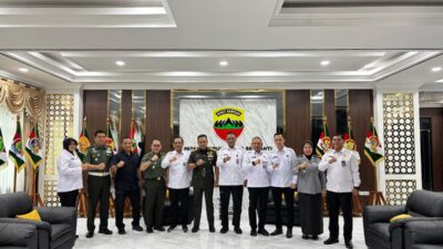 Jalin Sinergitas Kakanwil Ditjenpas Sumut Yudi Suseno, Jajaran Dan Sejumlah Ka.UPT Medan Sekitar Lakukan Anjangsana Ke Kodam I/Bukit Barisan