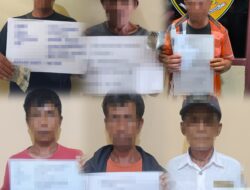 6 Pelaku Pungli Di Toba Berhasil Diamankan Tim Opsnal Satreskrim Polres Toba