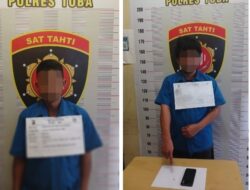 2 Pelaku Penyalahgunaan Narkoba Di Laguboti Berhasil Ditangkap Polisi Di Pinggir Jalan