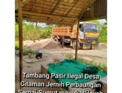 DI Duga Galian C Ilegal Kebal Hukum Tetap Beraktifitas Di Sungai Ular