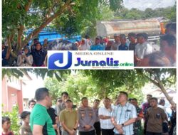 Warga Bartong Hentikan Armada PKS RAS, Protes Limbah Cemari Sungai Bah Bolon
