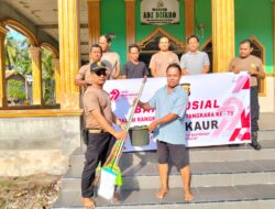 Sambut Hari Bhayangkara Ke-79, Polres Kaur Gelar Bakti Religi Di Sejumlah Tempat Ibadah