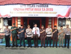 Polres Kaur Gelar Apel Gelar Pasukan Operasi Patuh Nala 2025