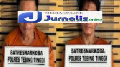 Dua Orang Residivis Narkoba Diringkus Satresnarkoba Polres Tebing Tinggi