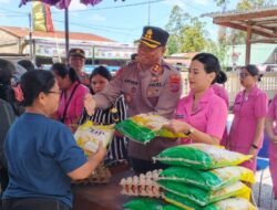 Program Polres Humbang Hasundutan “Gerakan Pangan Murah” Diserbu Warga, Stok Ludes Dalam Dua Jam