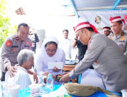 Siaran Pers POLRI WAKAPOLRI Beri Perhatian Khusus Kepada Biarawati Dan Lansia Di Bakti Sosial Polsek Genuk