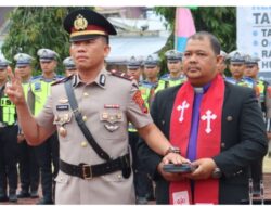 Ovaroni Zendrato, S.E, Dilantik Sebagai Ps Kasat Lantas Polres Nias