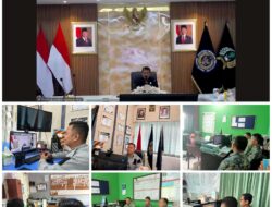 Rutan Tarutung Ikuti Kegiatan Pengarahan Direktur Jenderal Pemasyarakatan Secara Virtual Melalui Aplikasi Zoom Meeting