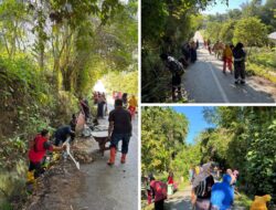Pemerintah Desa Tinokkah Lakukan Kegiatan Gotong Royong Dalam Kebersamaan