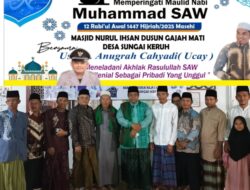 Maulid Nabi Muhammad SAW 12 Rabiul Awal 1447 Hijriah Di Masjid Nurul Ikhsan ‎Desa Sungai Keruh ‎
